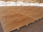 Peach Shape Curved Tent Hard Pressed Extruded Aluminum Alloy Floor System In