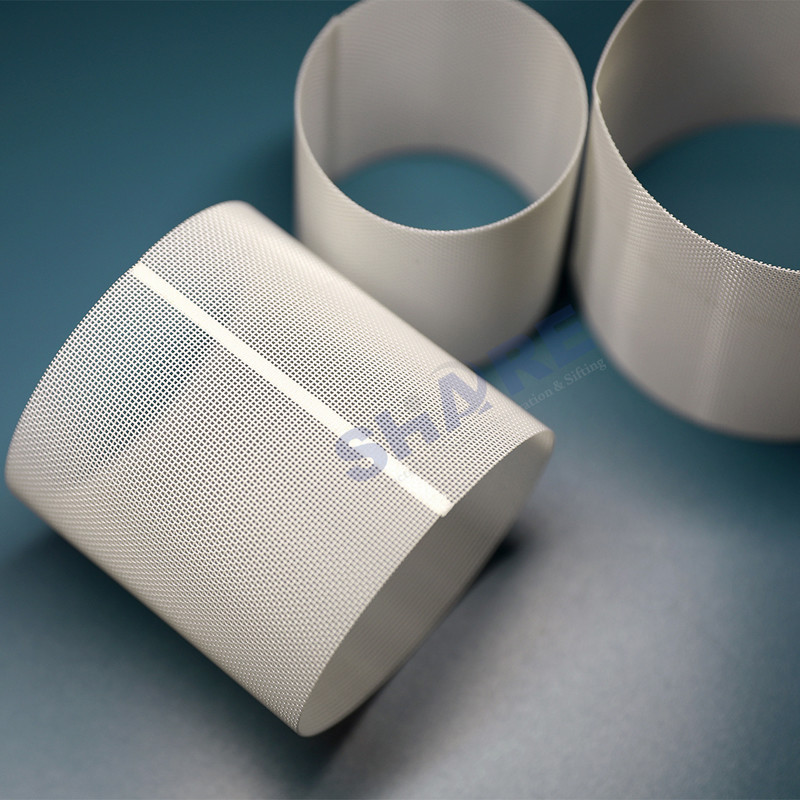 Converted Mesh Filter Components With Woven Monofilament Material In Nylon