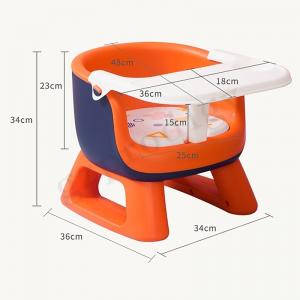 Buy cheap Multifunctional PVC Baby Folding Chair Lightweight Baby Folding Chair With Dinner Plate product