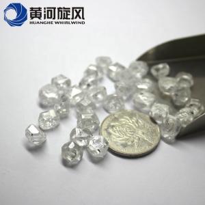 China Lab Grown Rough Big Size HPHT Lab Grown Diamonds Artificial White on sale