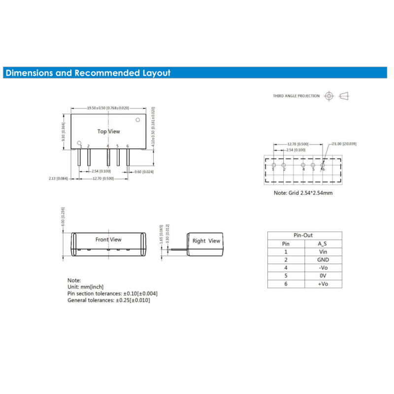 1W DC DC Isolated Converter Fixed Input Voltage Unregulated Dual Output CE
