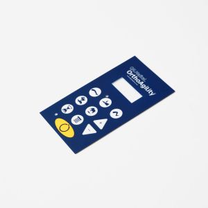 Customized PET Membrane Switch With LED LGF Backlight Water Resistant