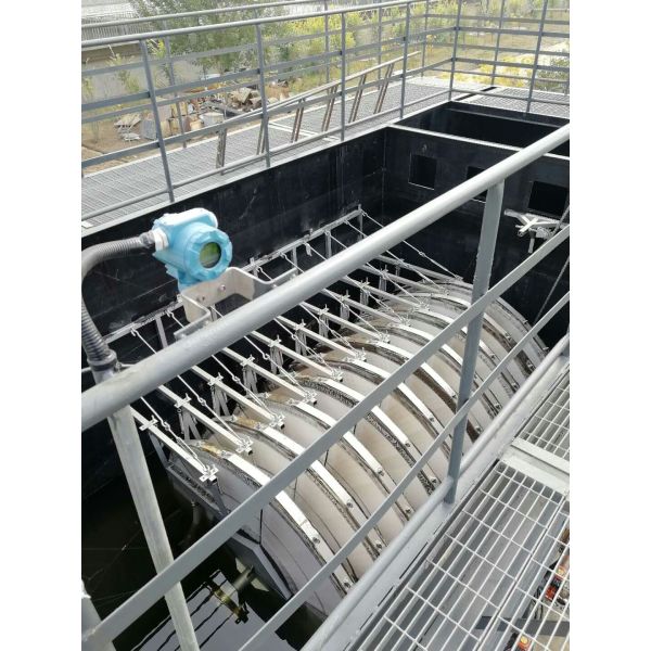 Nickel Plated 3.1KW 8 Pcs Rotary Disk Filter Sludge Wastewater Treatment