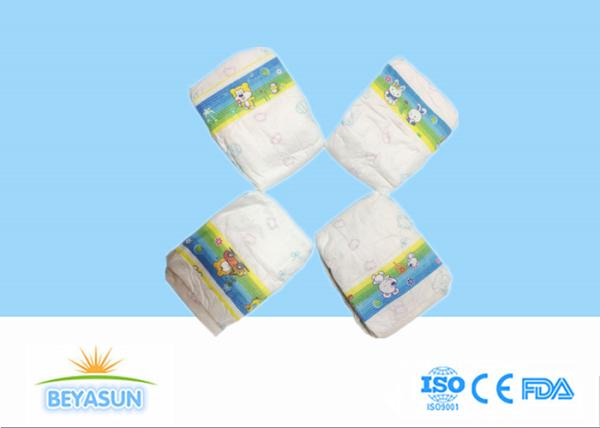 Quality Chemical Free Disposable Baby Nappies For Child , Biodegradable Disposable Nappies for sale