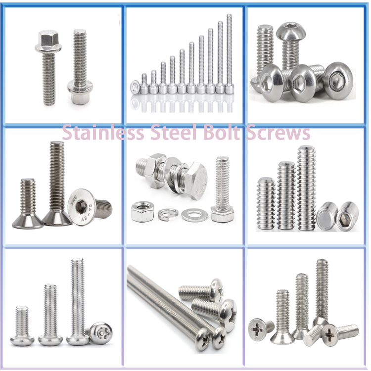Metric Measurement System SS304 Headless Hexagon Socket Set Screws Passivated Finish