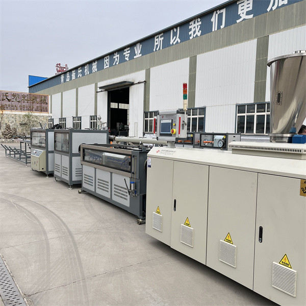 Flexible Pipe Extrusion Machine Reinforced Spiral Pipe Extrusion Line