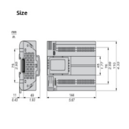 Schneider M172 HVAC PLC Controller 28 I/O Module TM172PBG28RI