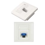 White/Black LC/SC Socket OEM With SEM/EDS Material Verification
