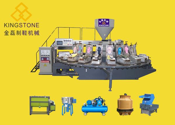 Quality Automatic Plastic Slipper Injection Moulding Machine Completely Set Line for sale