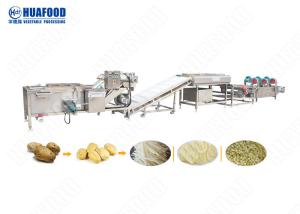 Buy cheap Combined Peeling Slicing Cutting Fruit And Vegetable Processing Line product