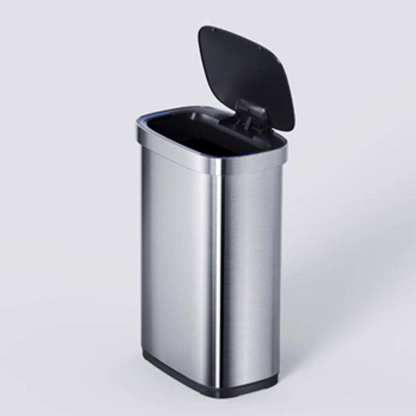 Quality Rectangle Household Smart Sensor Bin Induction Type  Automatic Trash Can for sale