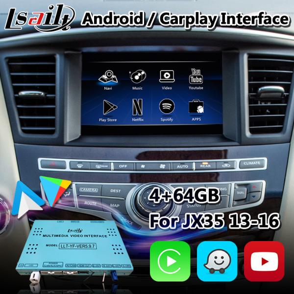 Android Multimedia Video Interface for Infiniti QX60 With Wireless Android Auto