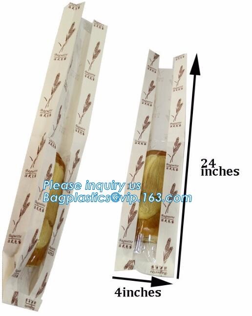 Custom Printing Recycled Brown Kraft Paper Bags,Custom Printed Factory Glassine Paper Bread Small Brown Bag, bagease