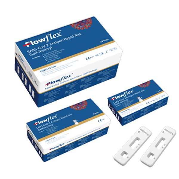 Nasal Specimen Covid 19 Rapid Test Flowflex SARS-CoV-2 Self Testing Kit TGA