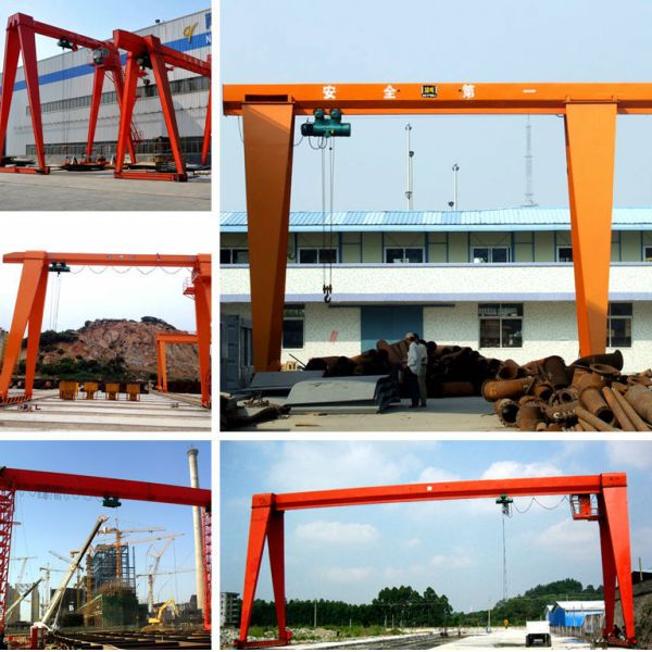Capacity 5ton - 20 Ton boxed single girder gantry cranes