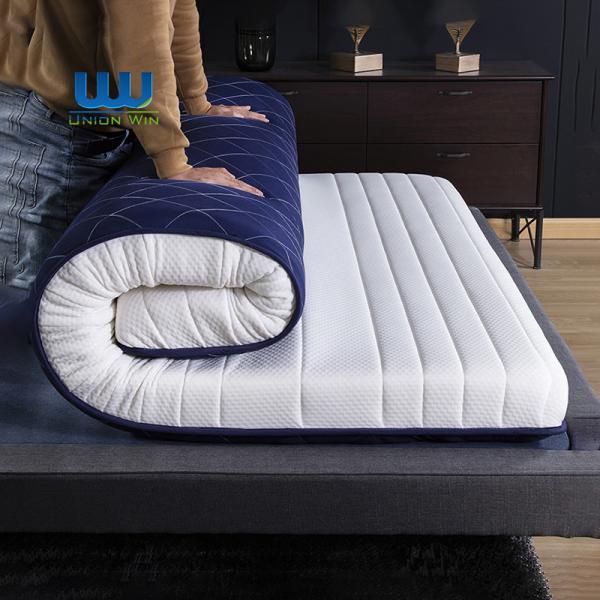 Quality High Density Memory Foam Mattress Topper Orthopedic Soft Warm Fabric for sale