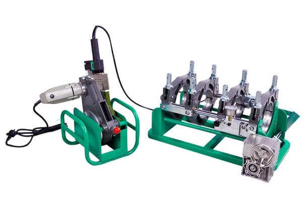 Quality Low Starting Pressure Poly Welding Machine , Manual Pipe Joint Machine 50mm 160mm for sale
