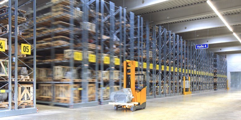 Mobile File Shelving Movable Compact Shelves Bookshelf Mobile Pallet Racking