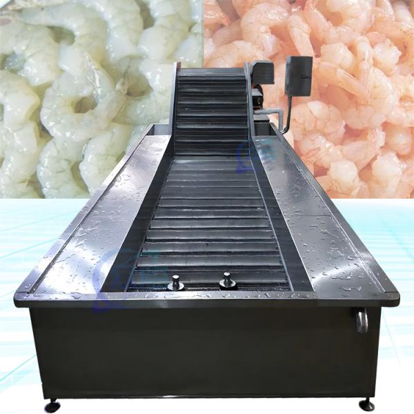 Quality 2.22KW Durable Shrimp Processing Machine Multiscene For Fish Freezing for sale