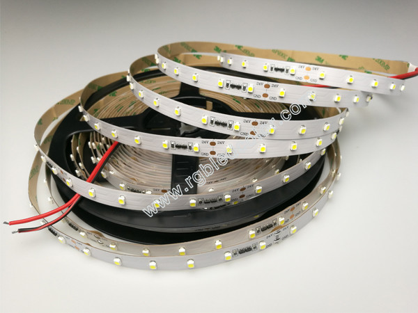 dc24v 60led 4.8w 3528 contant current 10mm width flex led strip light