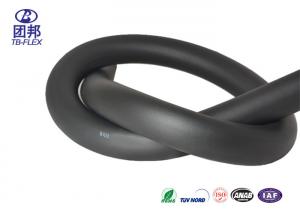 China Flexible Soft Air Conditioner Pipe Insulation 1/4  Black Foam Pipe Lagging on sale