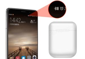 China Portable Mini Charging Case 45ft Noise Cancelling Bluetooth Earbuds on sale