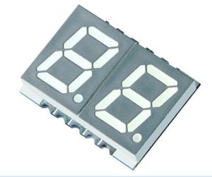 Buy cheap Double Digit 7-Segment LED Display, CA Red 36 mcd RH DP 10mm product