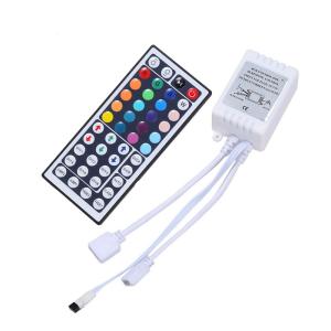 Buy cheap 12VDC 144W LED RGB Controller Dimmer With IR Remote 44 Key Control product