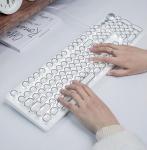 Ergonomic Mechanical PC Keyboard RGB Computer Keyboard Cool High Durability
