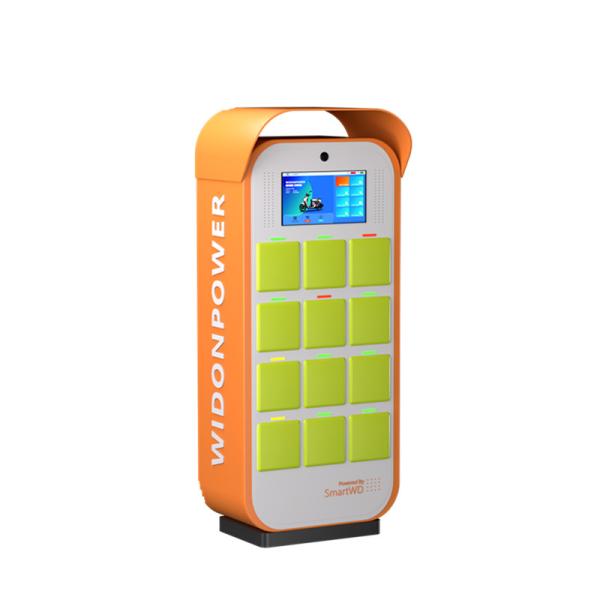 Quality 12 Slots E Rickshaw Battery Swapping Widonpower Swap Battery Station for sale