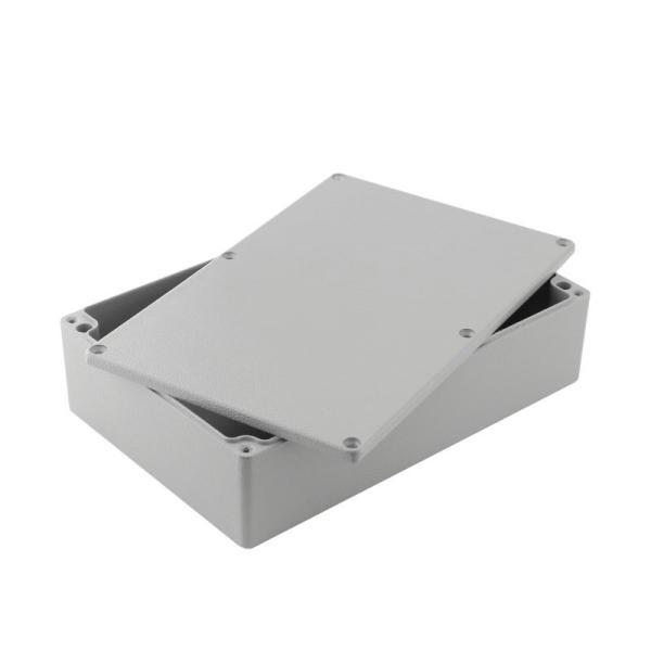 Quality 222x145x55mm Waterproof Metal Junction Box With Screws for sale