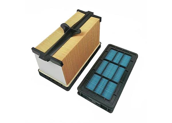 Quality 99.98% 30 Micron Industrial Cartridge Air Filters 0.1 Um Generator Set Air Filter Element for sale