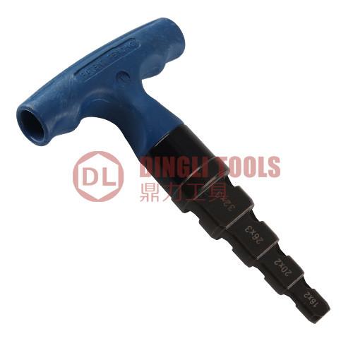 Quality DL-1232-15 4 In 1 Internal Deburring Tool Chamfer For Aluminum Plastic Pipe for sale