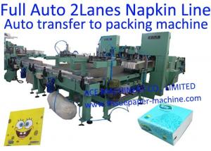 China Mechanical Folding Mini 2 Lanes Tissue Paper Manufacturing Machine on sale