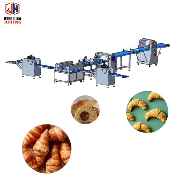 Quality Desktop Dough Sheet Forming Croissant Making Machine Crescent Bread Cutting Machine for sale