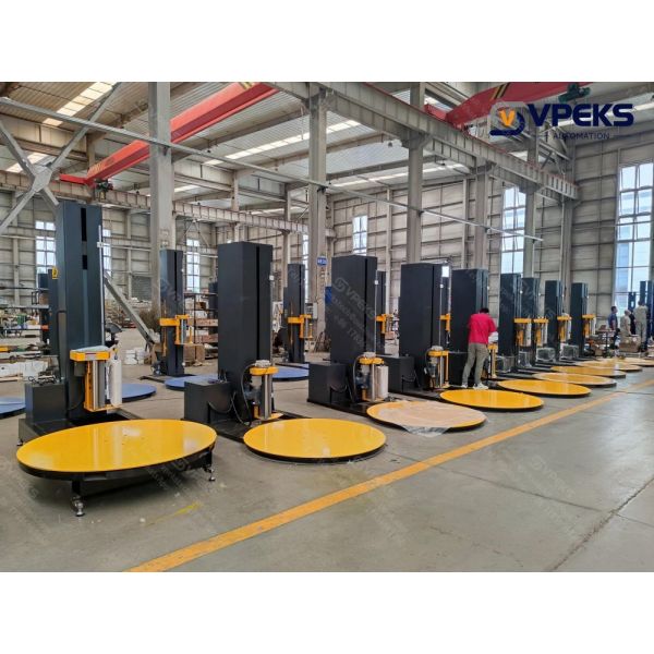 Turntable Motor 1.5KW Pallet Wrapper Single Phase Voltage For Cello Wrapping Machine