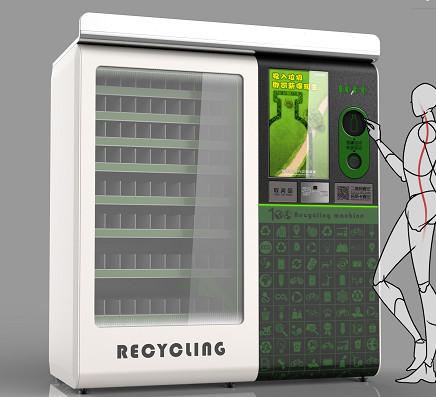 Expo Multi-Functional Smart Reverse Vending Machine POS E-Wallet RVM Recycling