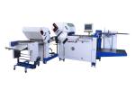 Industrial Wide-Format Paper Leaflet Folding Machine With Cross Fold Unit For