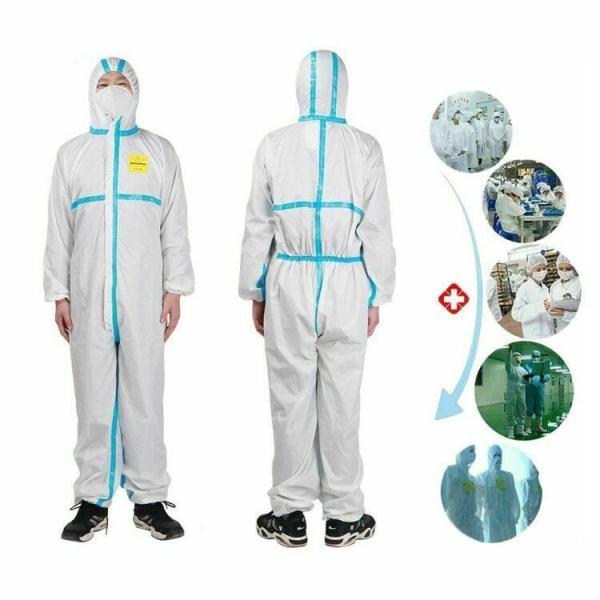 Quality Waterproof Medical Disposable Isolation Gown Good Tensile Resistance for sale