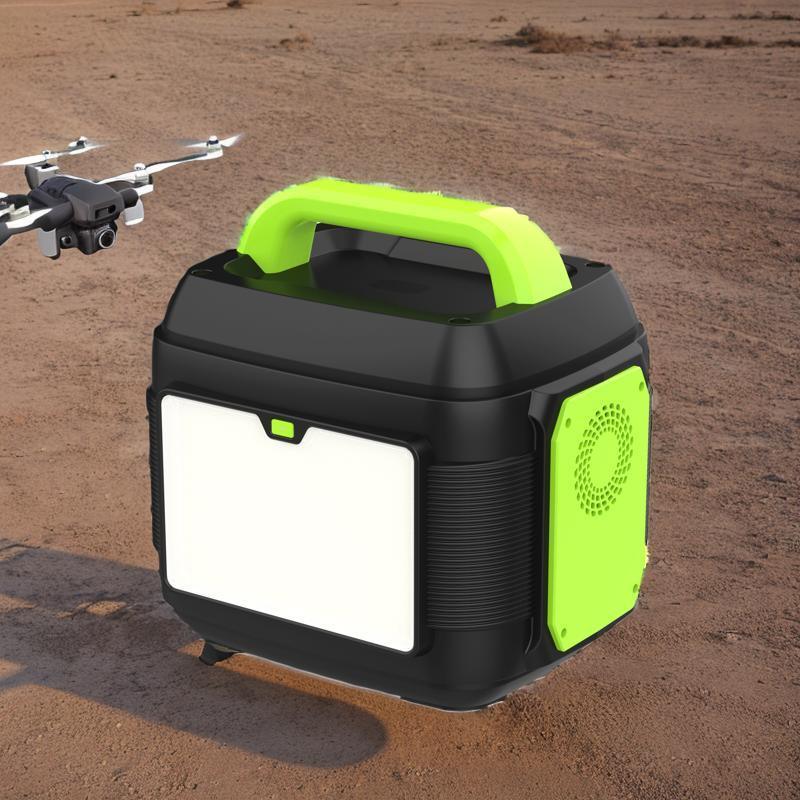 Outdoor Camping Travel RV Energy Storage Power Station Multi-Function Output 600W Mobile Power Station Balcony Charging Treasure Generator
