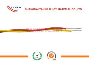 China Solid Core Thermocouple Wire / RTD Cable Fiberglass Insulation 400c - 800C Temperature on sale