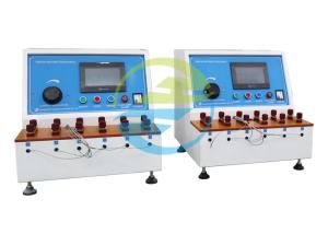China PLC Control 0 - 125A Temperature Rise IEC Test Equipment 60884 Six Stations on sale