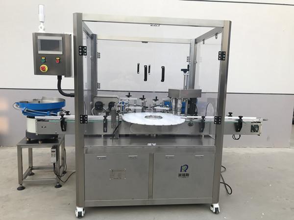Quality Rotary 1ml To 15ml Automated Bottle Filling Machine Two Heads Peristaltic Pump Essential Oil for sale