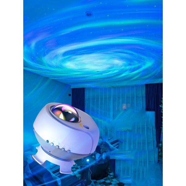 Whirlwind Starry Sky Projection Night Light No Light Control 50000 Hours Working Time