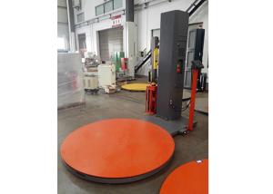 Buy cheap Semi Automatic Turntable Stretch Wrapping Machine With Weighing Scale product
