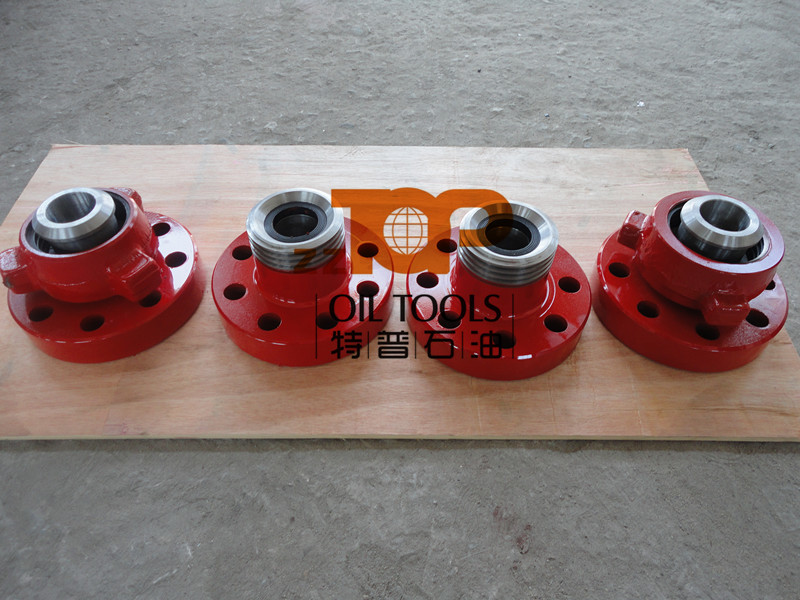 RTJ API WECO Union Wellhead Adapter Red Drilling Spool Adapter Flange