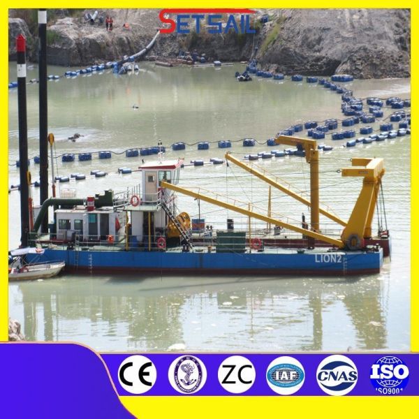 6mm-20mm Bottom Plate Thickness Cutter Suction Dredging Machine for Beach Dredging