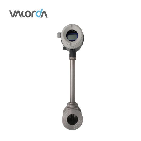 Quality 4~20mA+RS485 HART output vortex gas flowmeter vortex Transmitter for sale