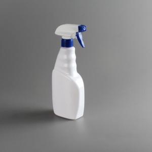 China white or clear color Empty plastic Cleaner Spray Bottles in 500ml Leak Proof Technology Empty bottle on sale