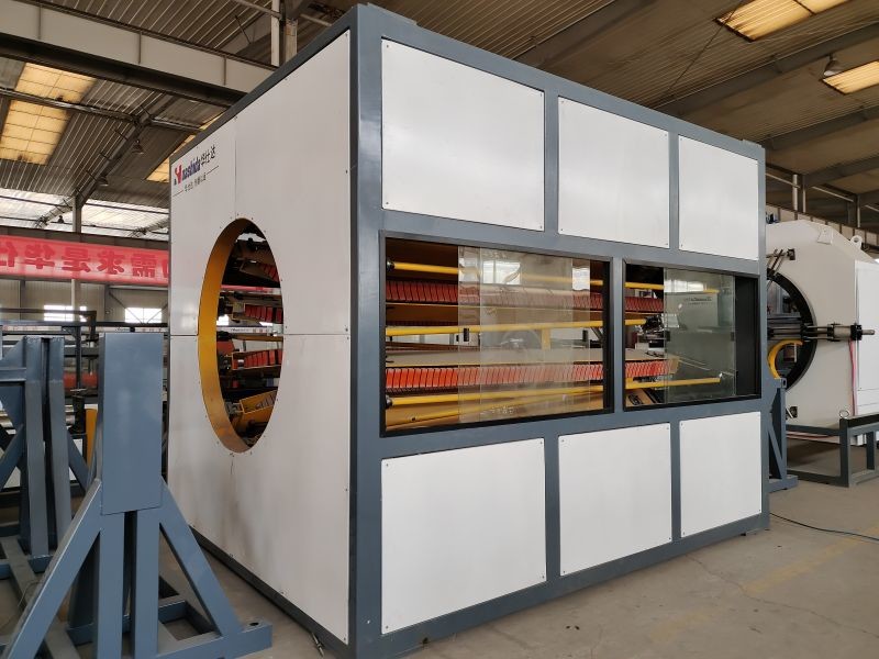 HDPE Plastic Pipe Production Line For Large Corrugated Pipe Making PPR Pipe Production Line